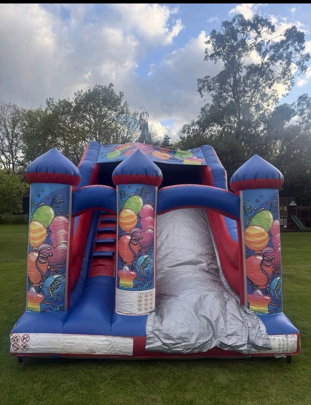 12ft Party Time Slide bouncy castle