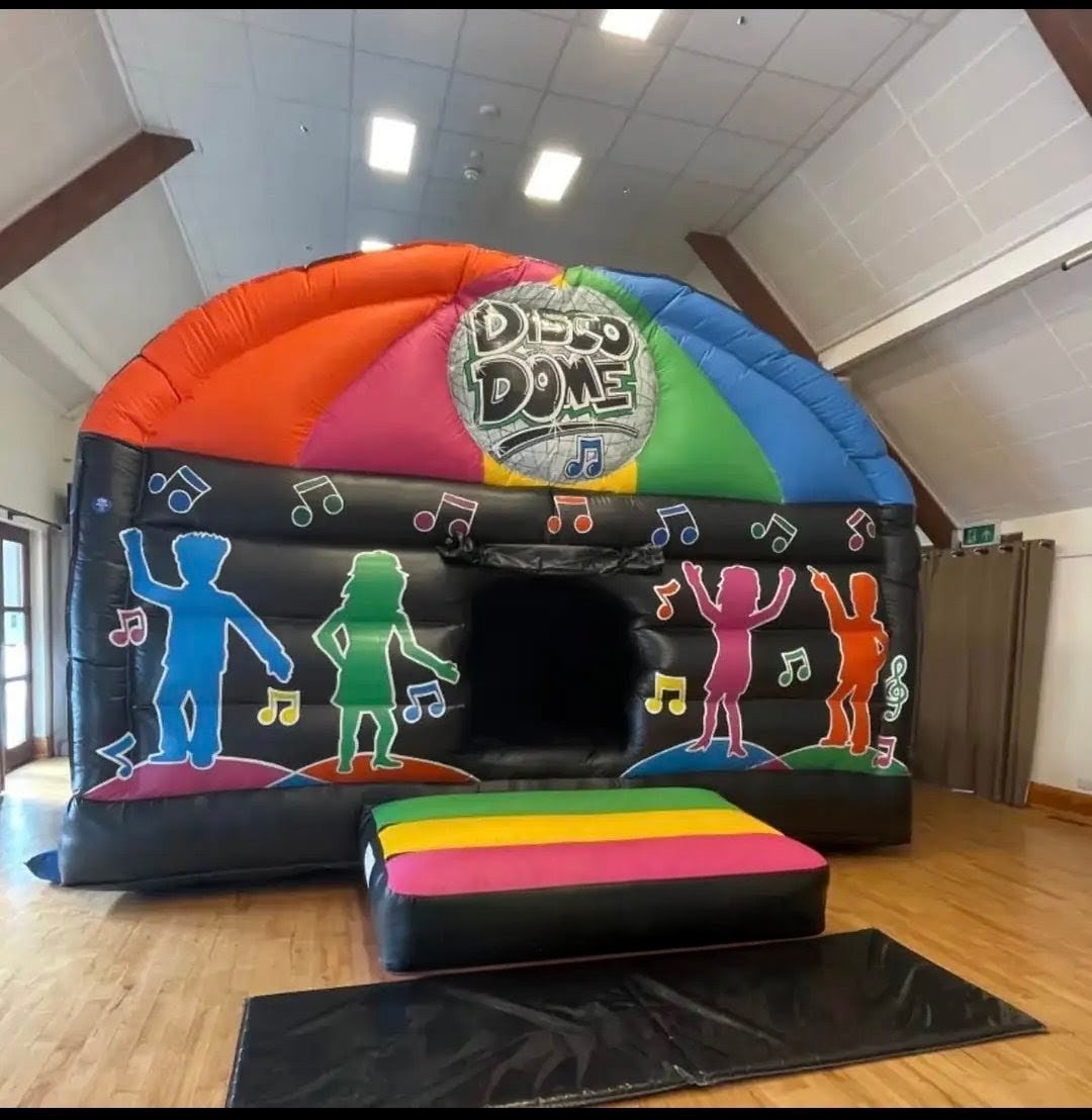 Disco Dome bouncy castle